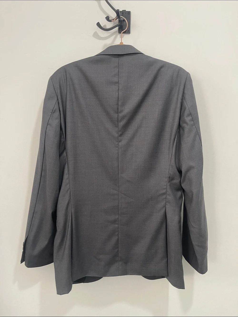 The Tailory NYC Custom Classic Men's Gray Two-Button Suit Jacket